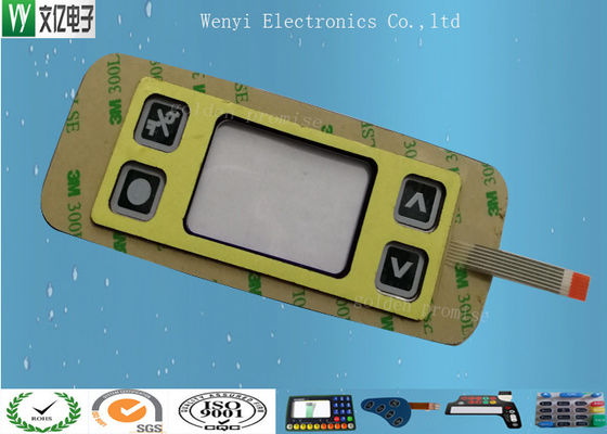 Interruttore sensibile al tatto per tastiera a membrana standard