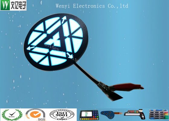 Interruttore a membrana FPC retroilluminato pannello EL